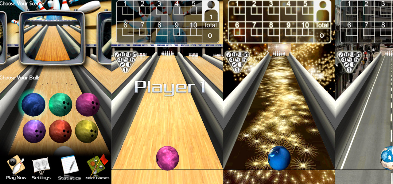 3D Bowling