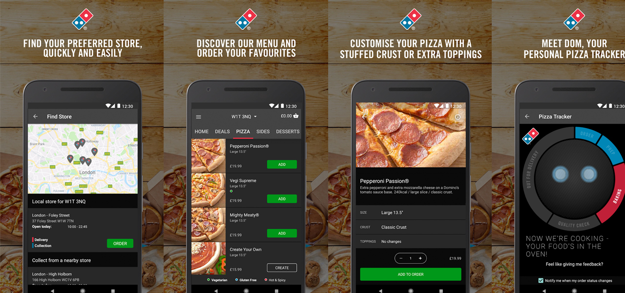 dominos app generic checkout error