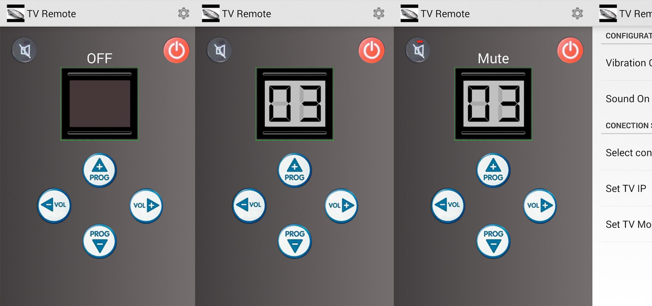 Easy Universal TV remote