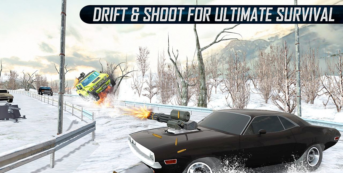 Furious Death Car Snow Racing