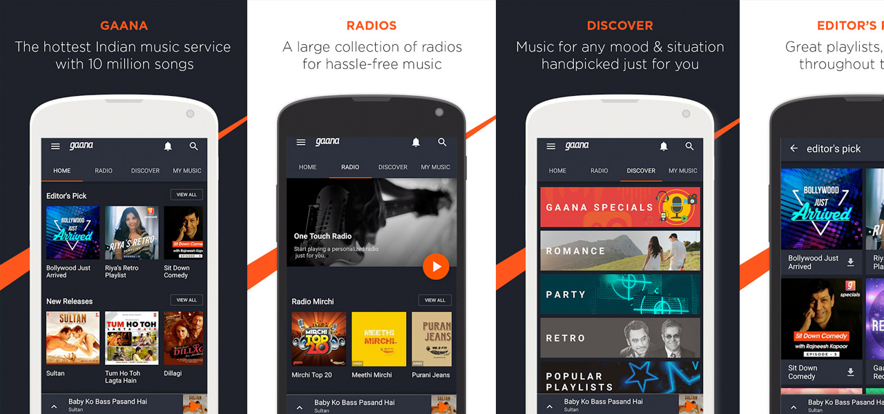 Gaana: Bollywood Music & Radio