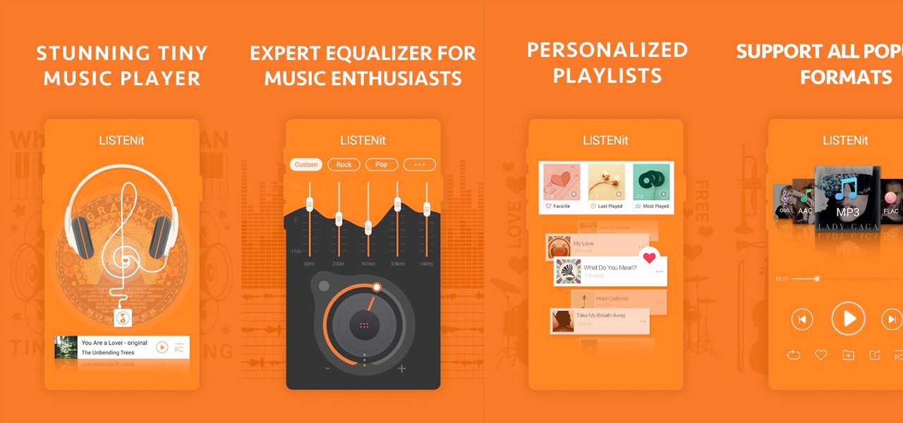 Music Player - just LISTENit