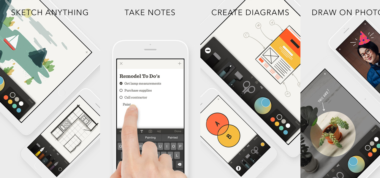 Paper by FiftyThree - Sketch, Diagram, Take Notes