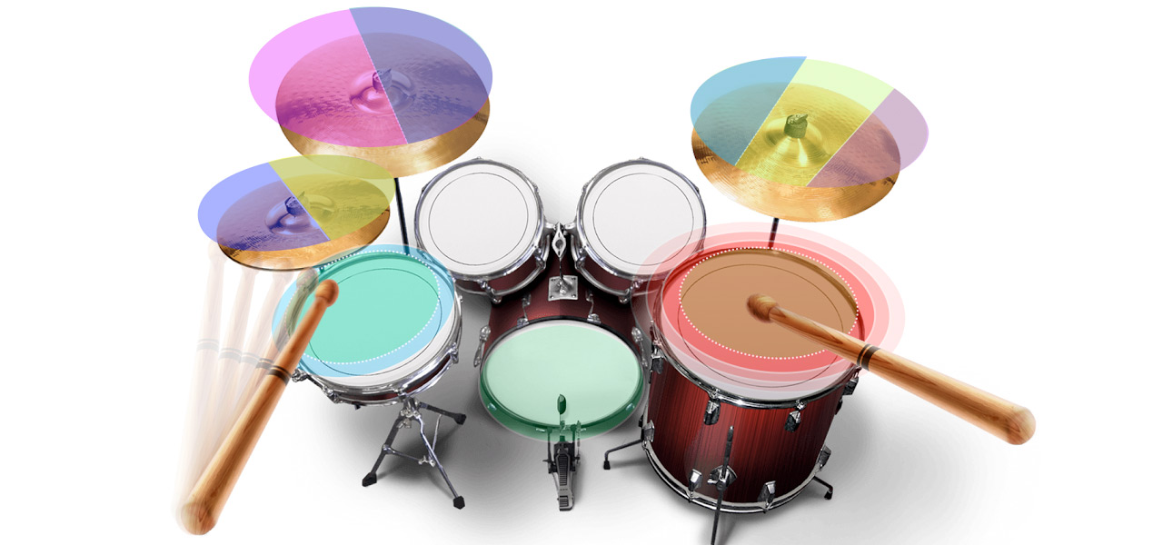 Real Drums Free 2: Drum set