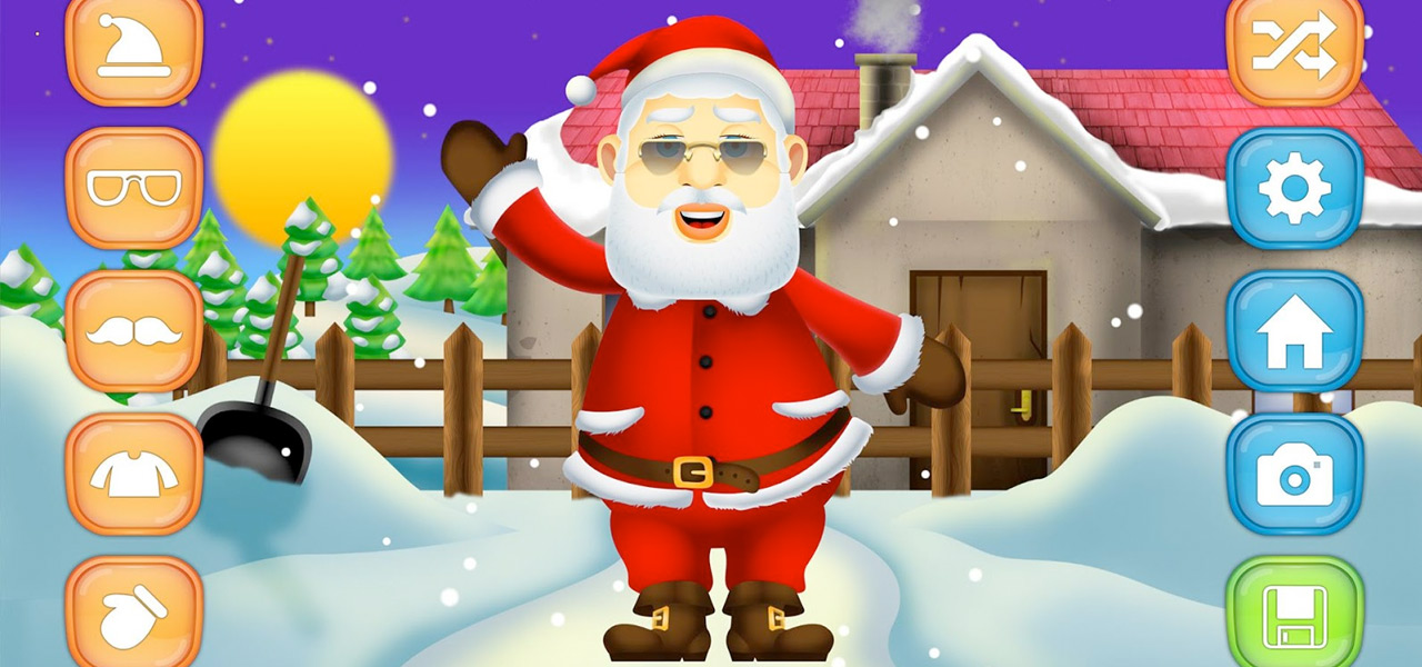 Santa Dress Up-Christmas Games