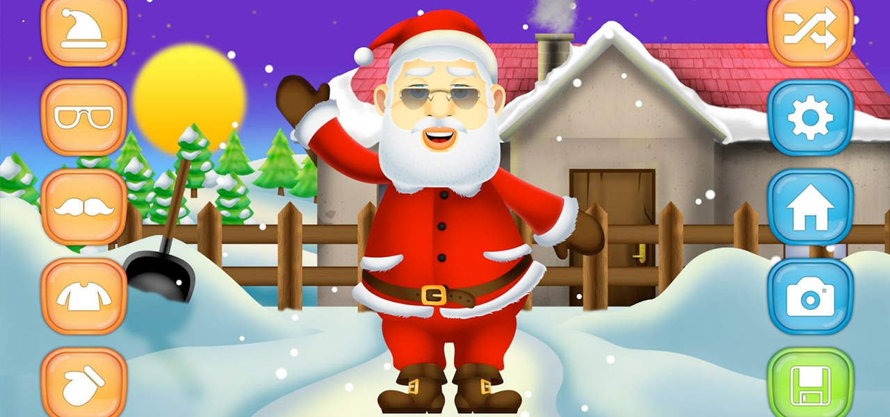 Santa Dress Up-Christmas Games