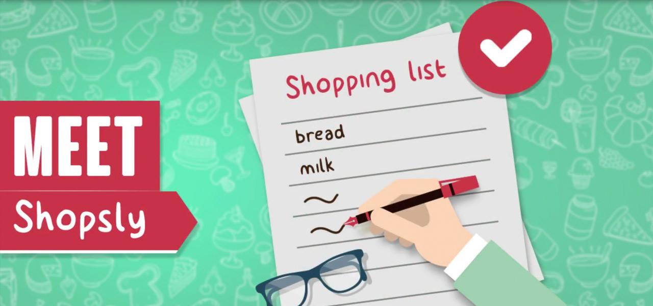 Shopsly - shopping list