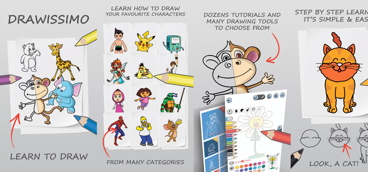 Drawissimo Kids-Learn to Draw