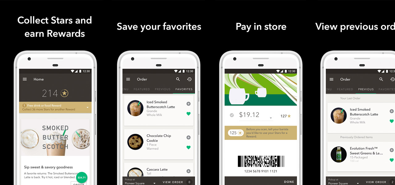 Starbucks Mobile App