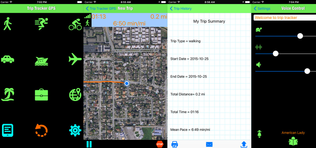 Trip Tracker GPS