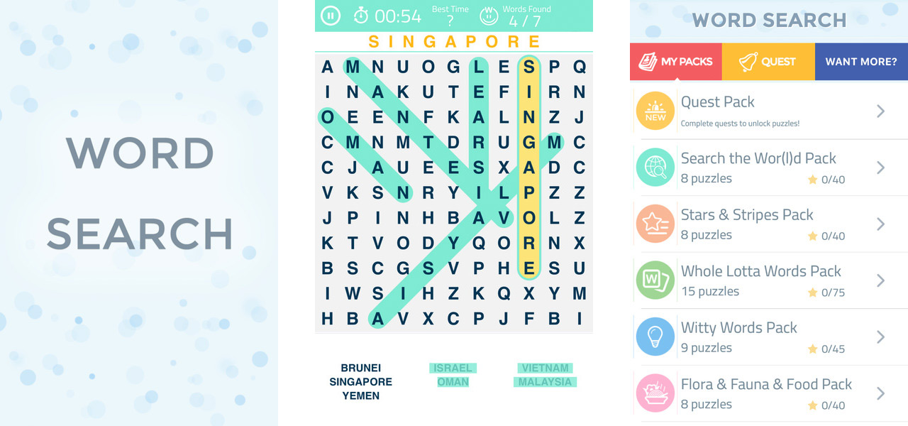 Word Search Puzzles