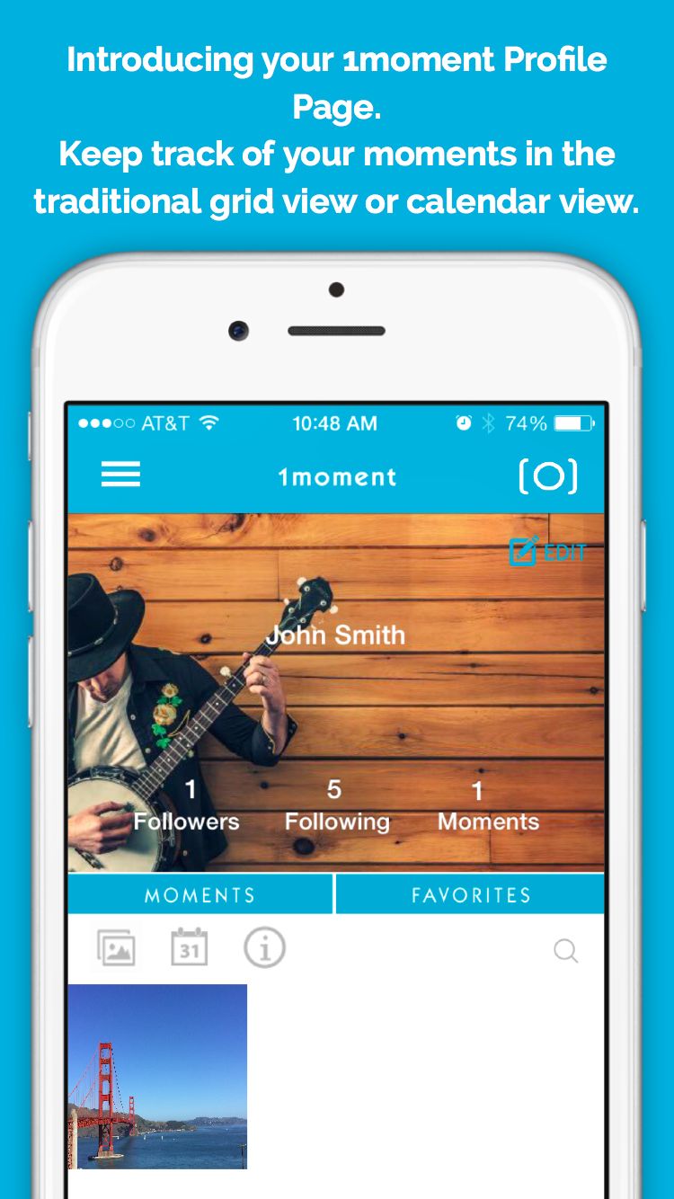 1moment – Photo & Video Sharing