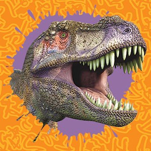 3D Animated Stickers Dinosaurs