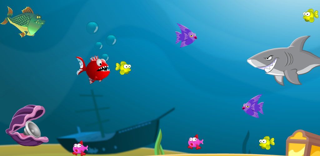 Angry & Crazy Hungry Fish 3D