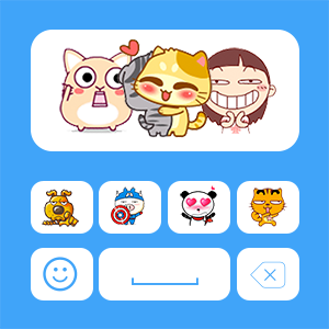 Animated Icons – Best animated GIF sticker keyboard