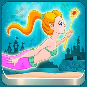 Aqua Little Mermaid Princess