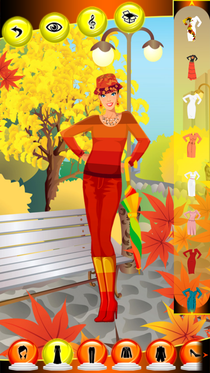 Autumn Fashion Dress Up Games