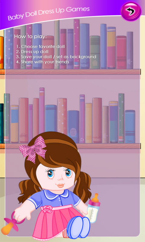 Baby Doll Dress Up Games