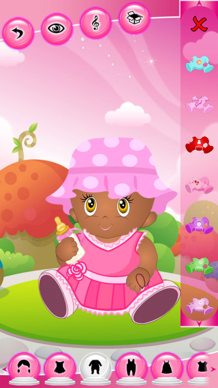 Baby Girl Dress Up Games