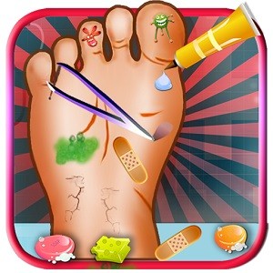 Baby Girl Foot Doctor Game