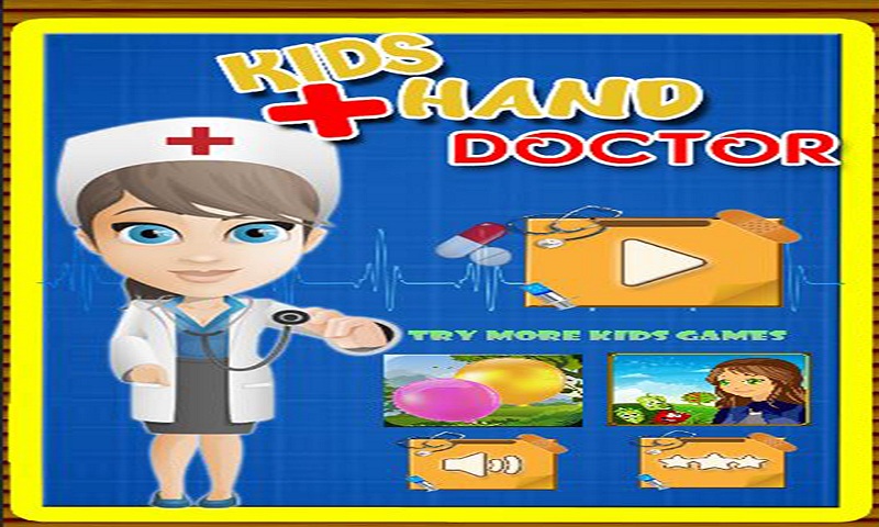 Baby Girl Hand Doctor Kid game
