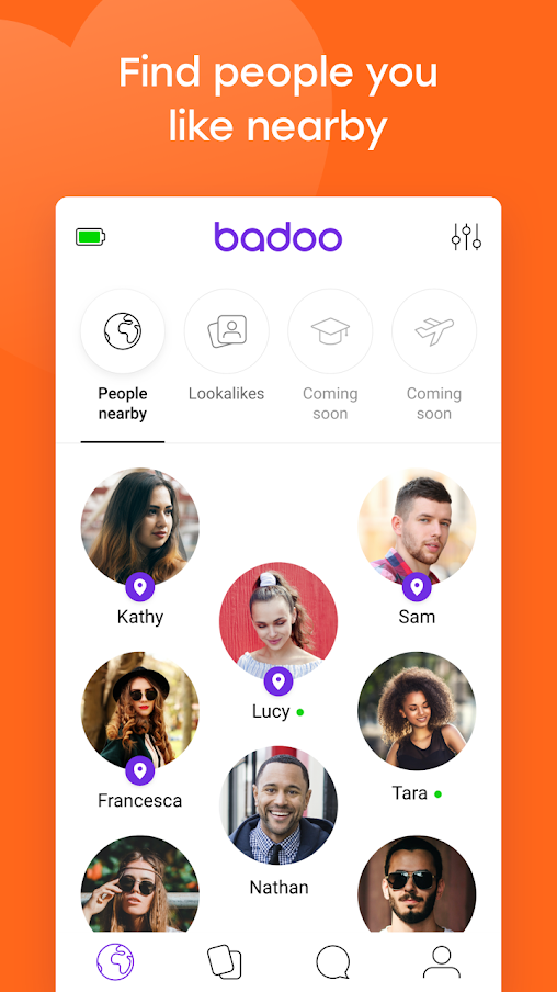 Badoo dating chat line
