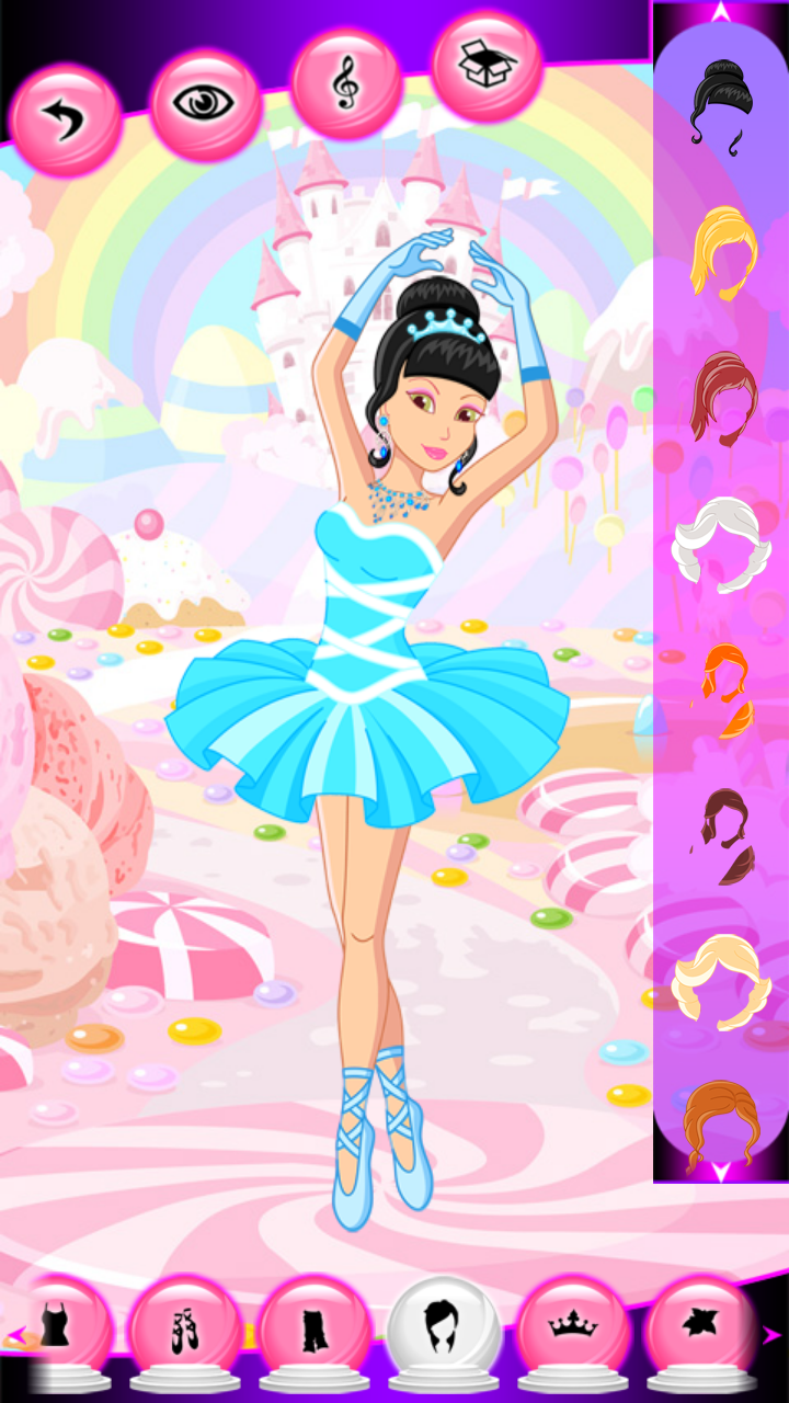 ballerina dress up games