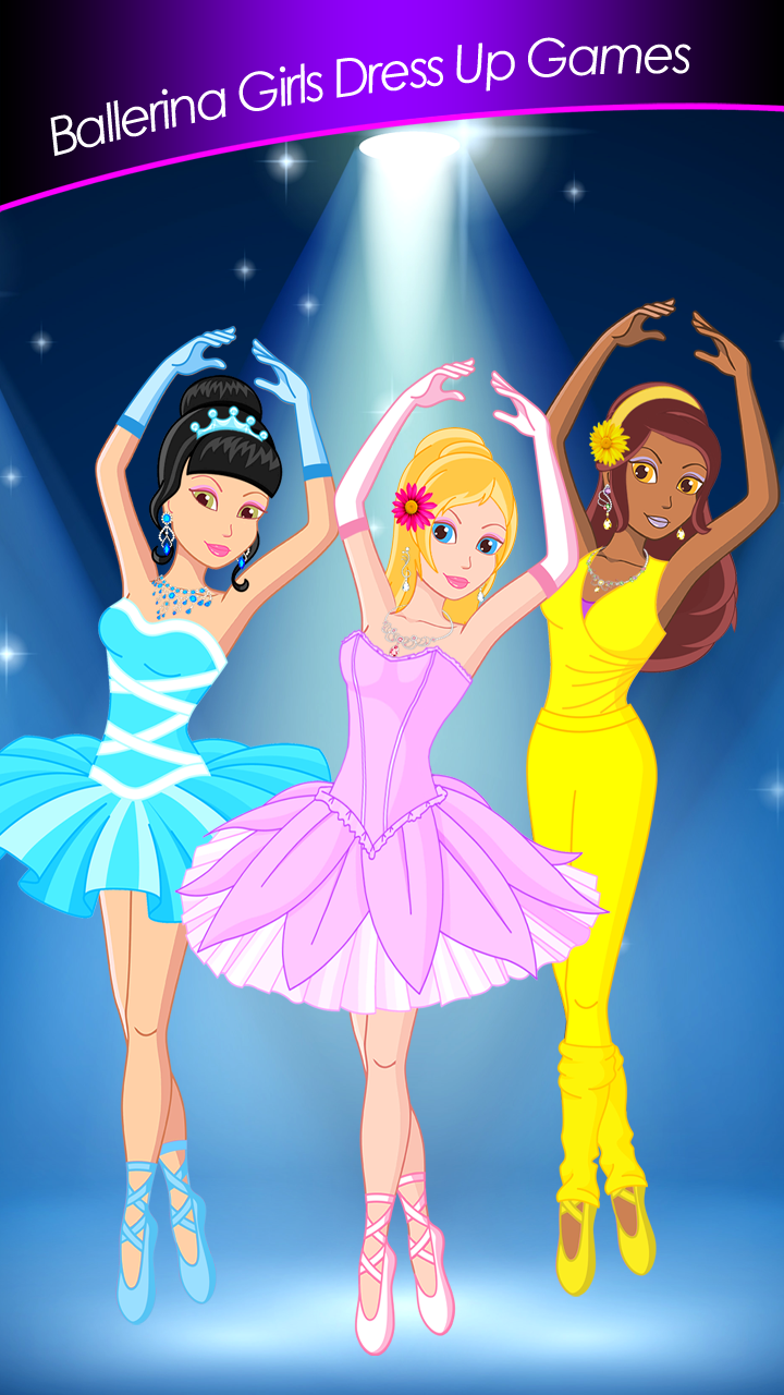 Ballerina Girls Dress Up Games