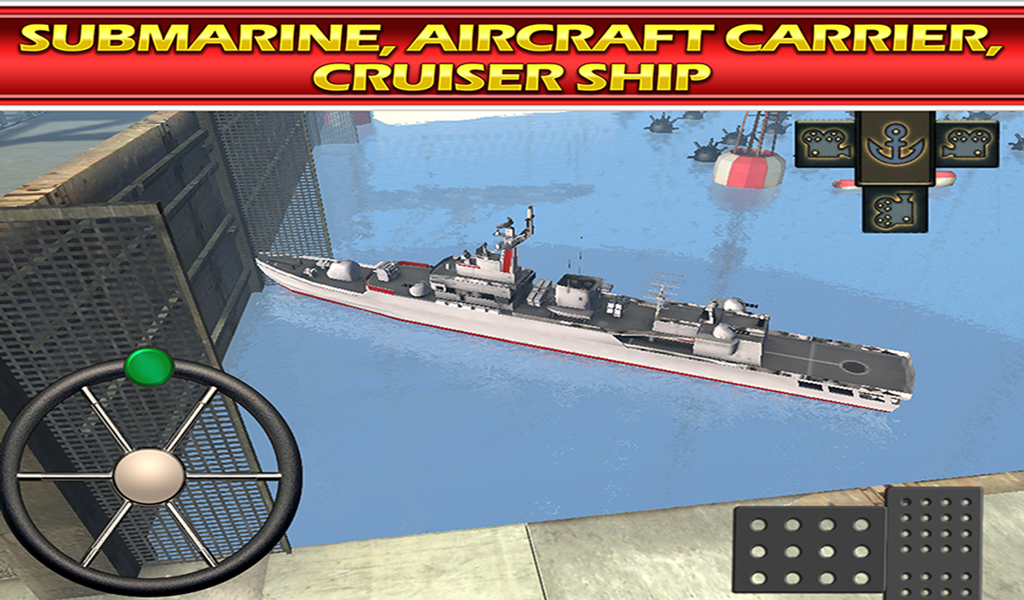 Battle Ships 3D Simulator Game