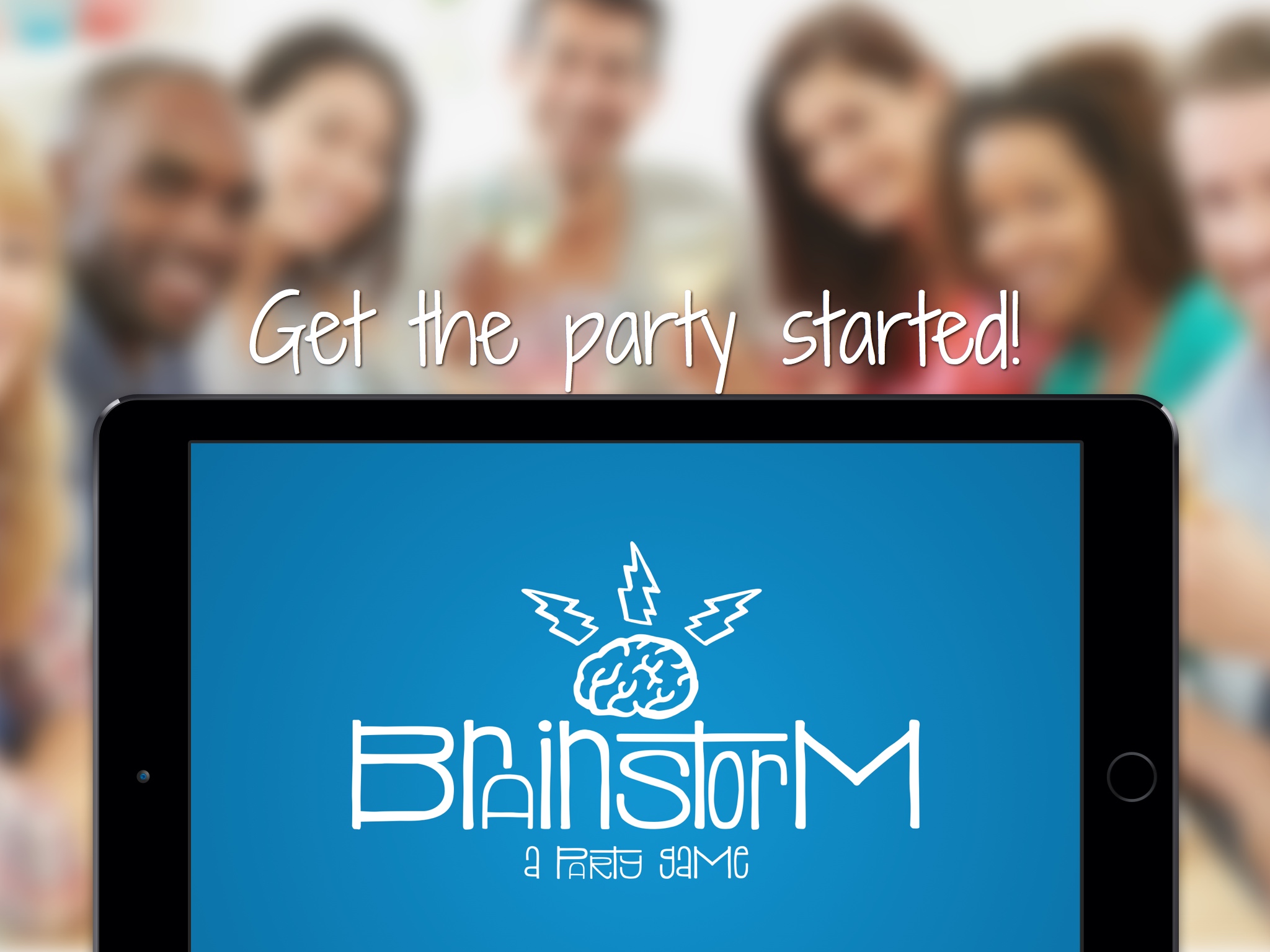 Brainstorm, a party game