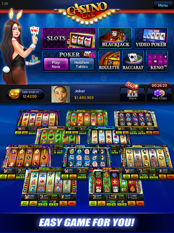 Casino Live – Holdem, Slots, Video poker, Blackjack, Roulette
