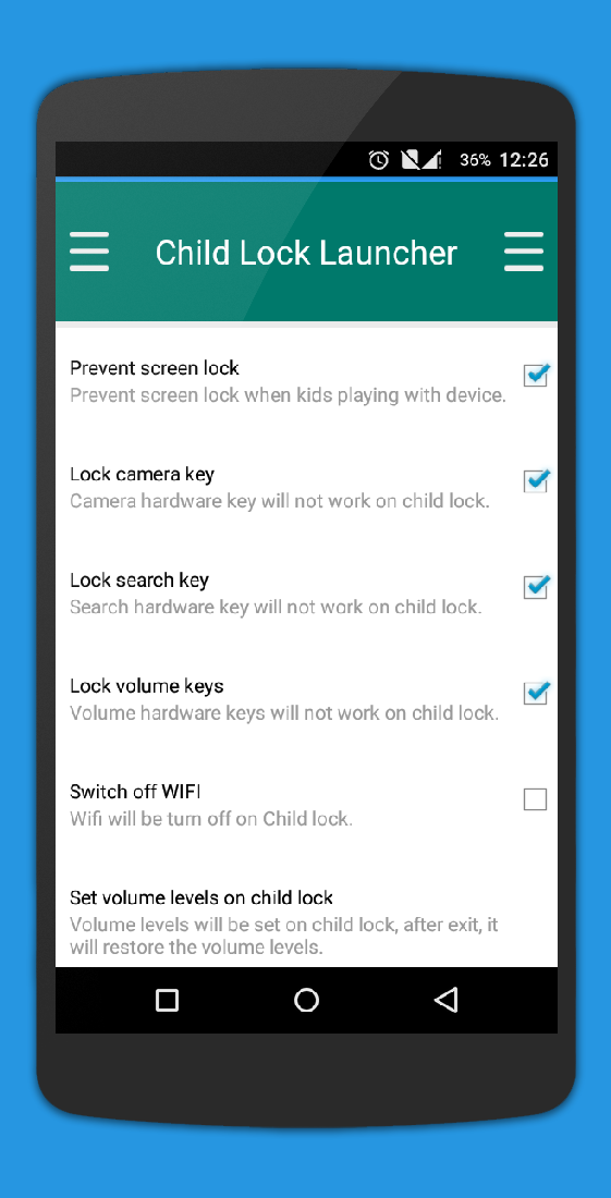 Child Lock (Parental Control)