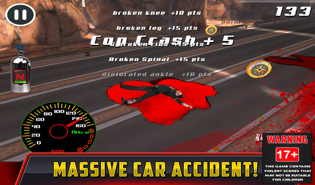 Cop Car Crash Racing CSR Chase