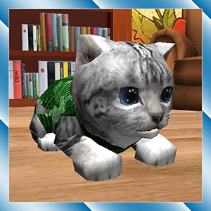 Cute Pocket Cat 3D