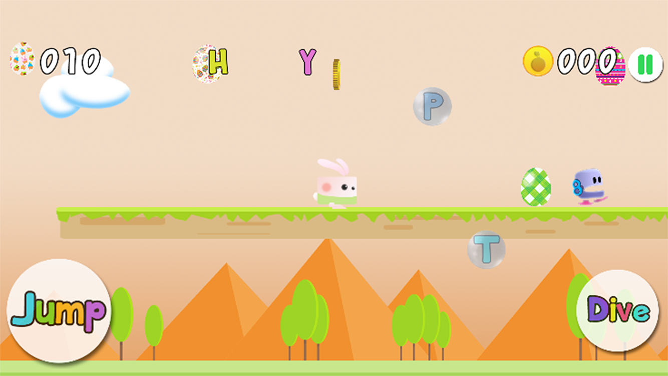 Easter Egg Bunny Runner