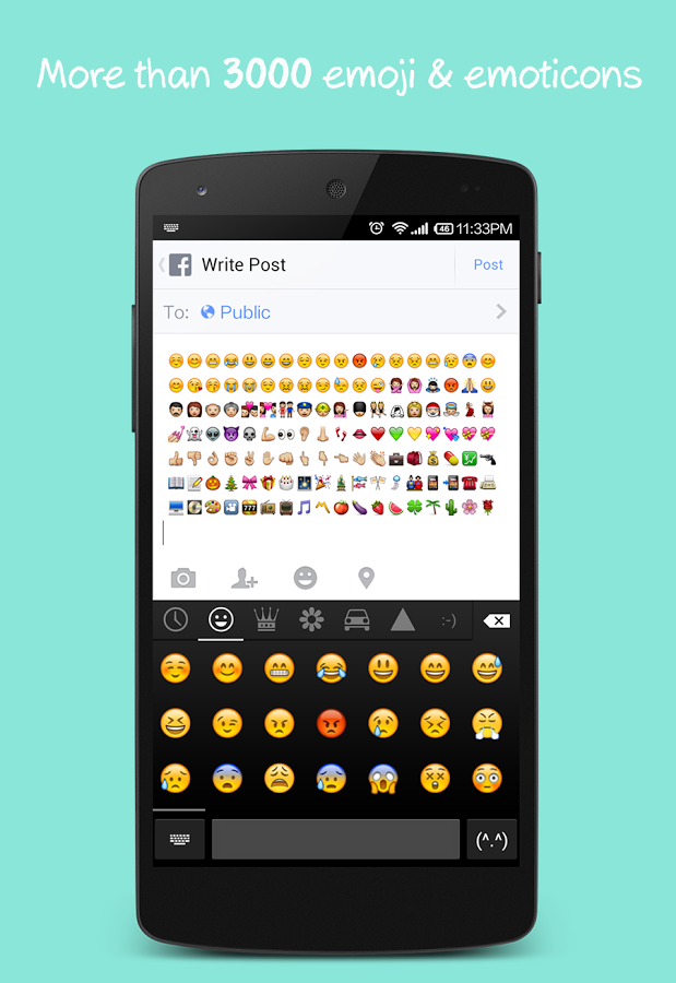 Emoji Keyboard – Emoticons(KK)