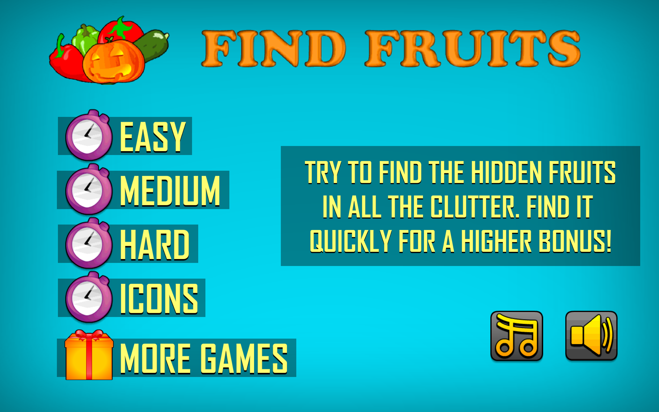 Find Fruits