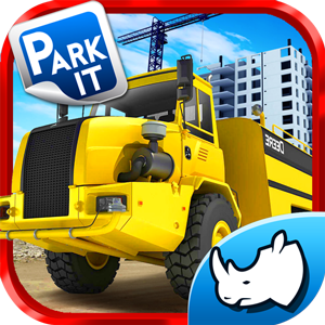 Hard Mining Truck Drive & Park