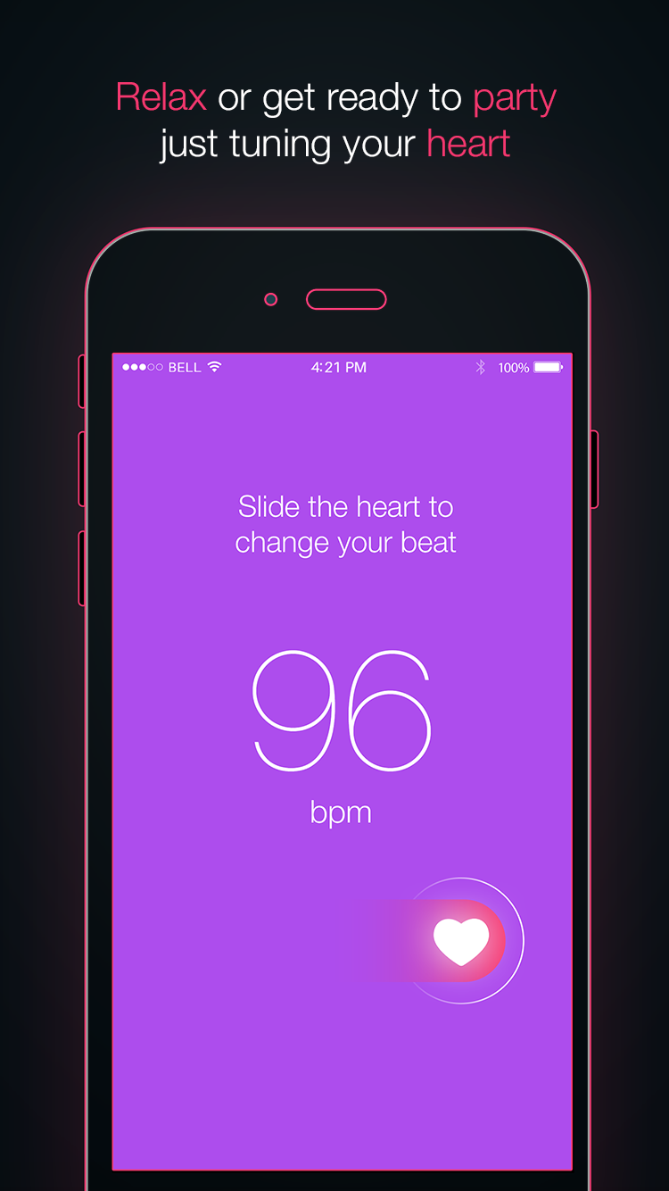 Heartkick – Stream music from your heart