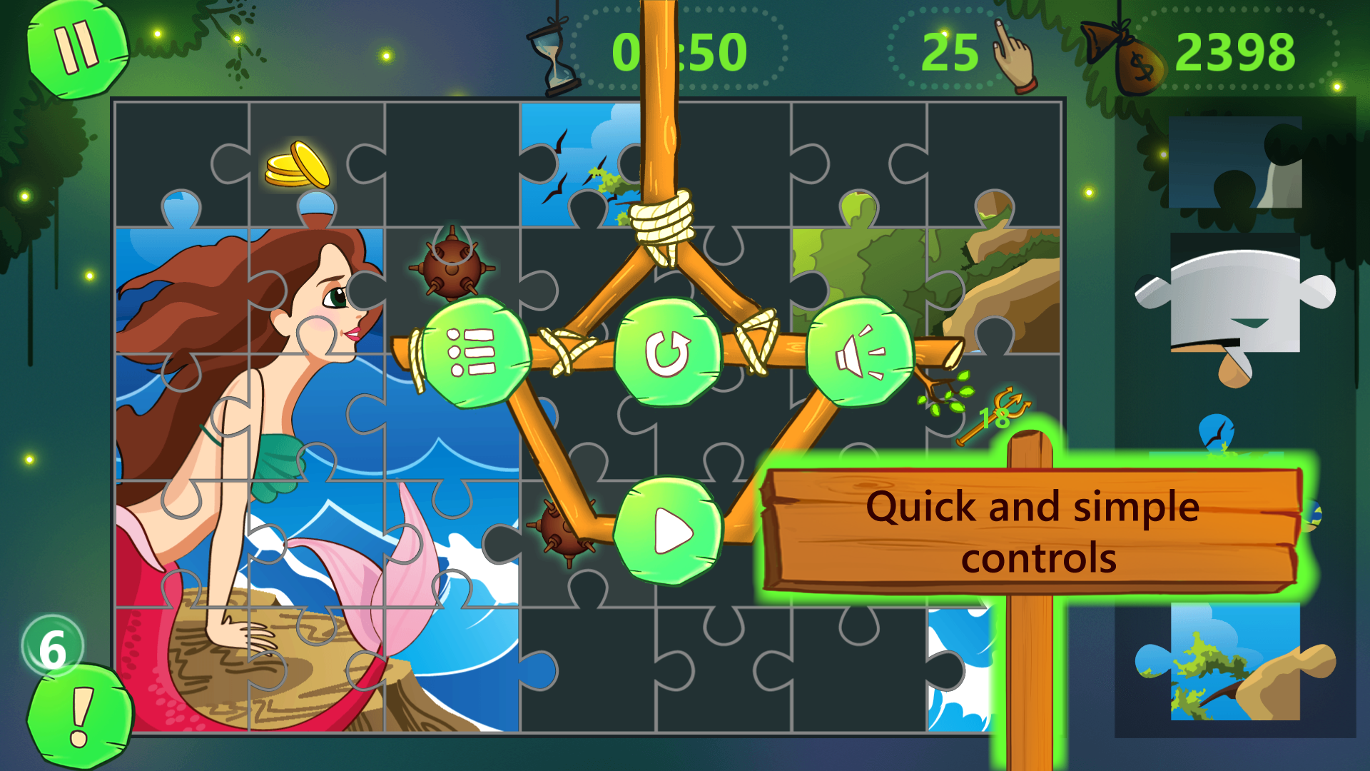 Jigsaw Puzzle Games- A Treasure hunt