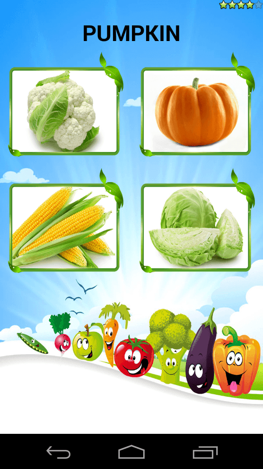Learn Vegetables