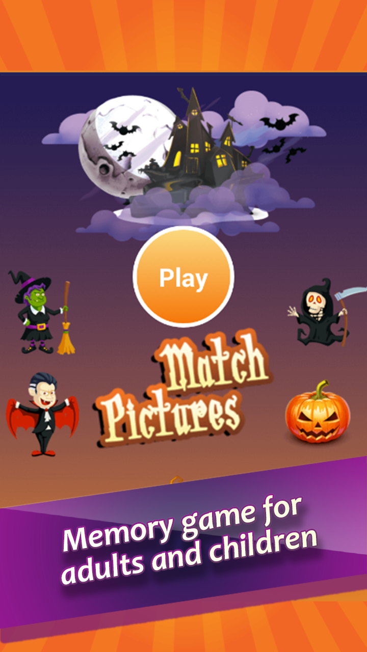 Match Pictures of Halloween