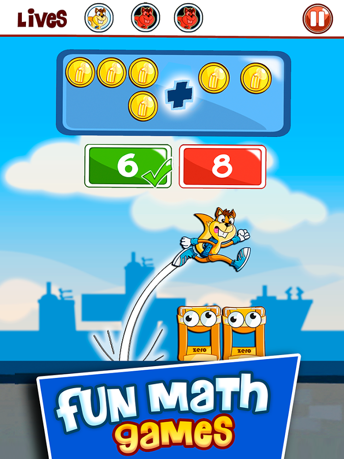 Math Games for kids: Addition Subtraction Numbers