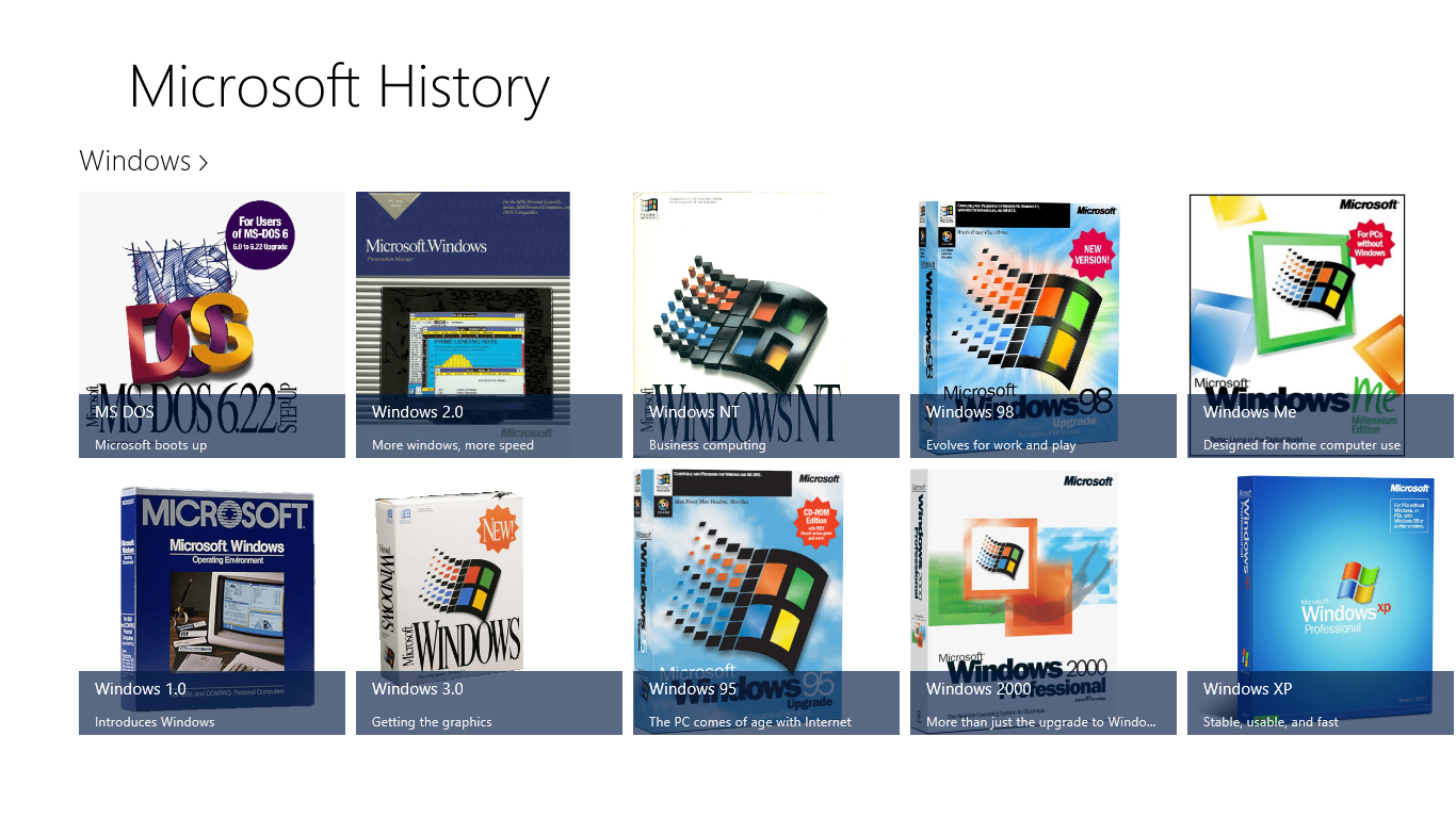 Microsoft History