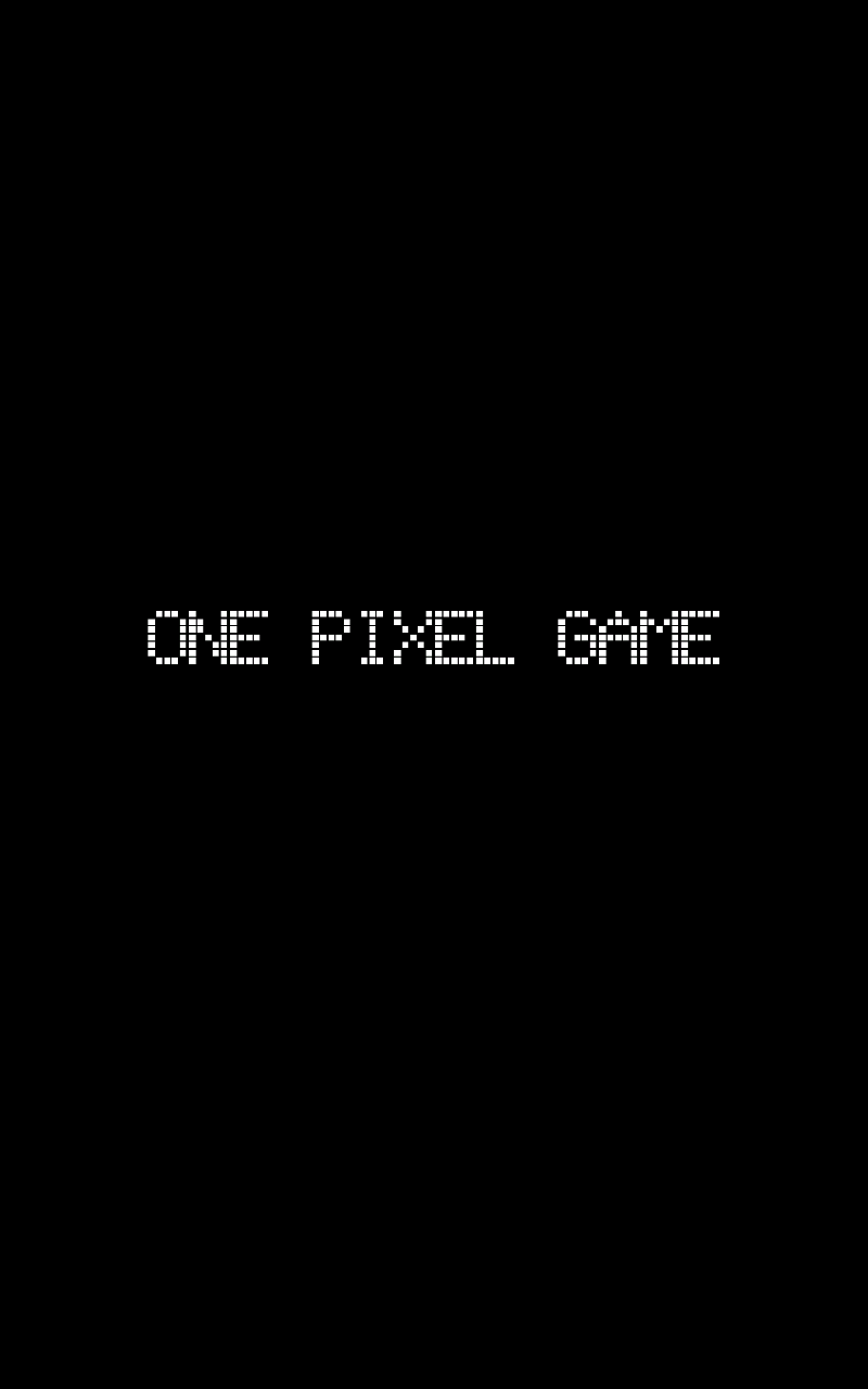 One Pixel Game