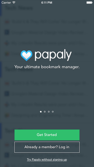 Papaly Bookmark Manager