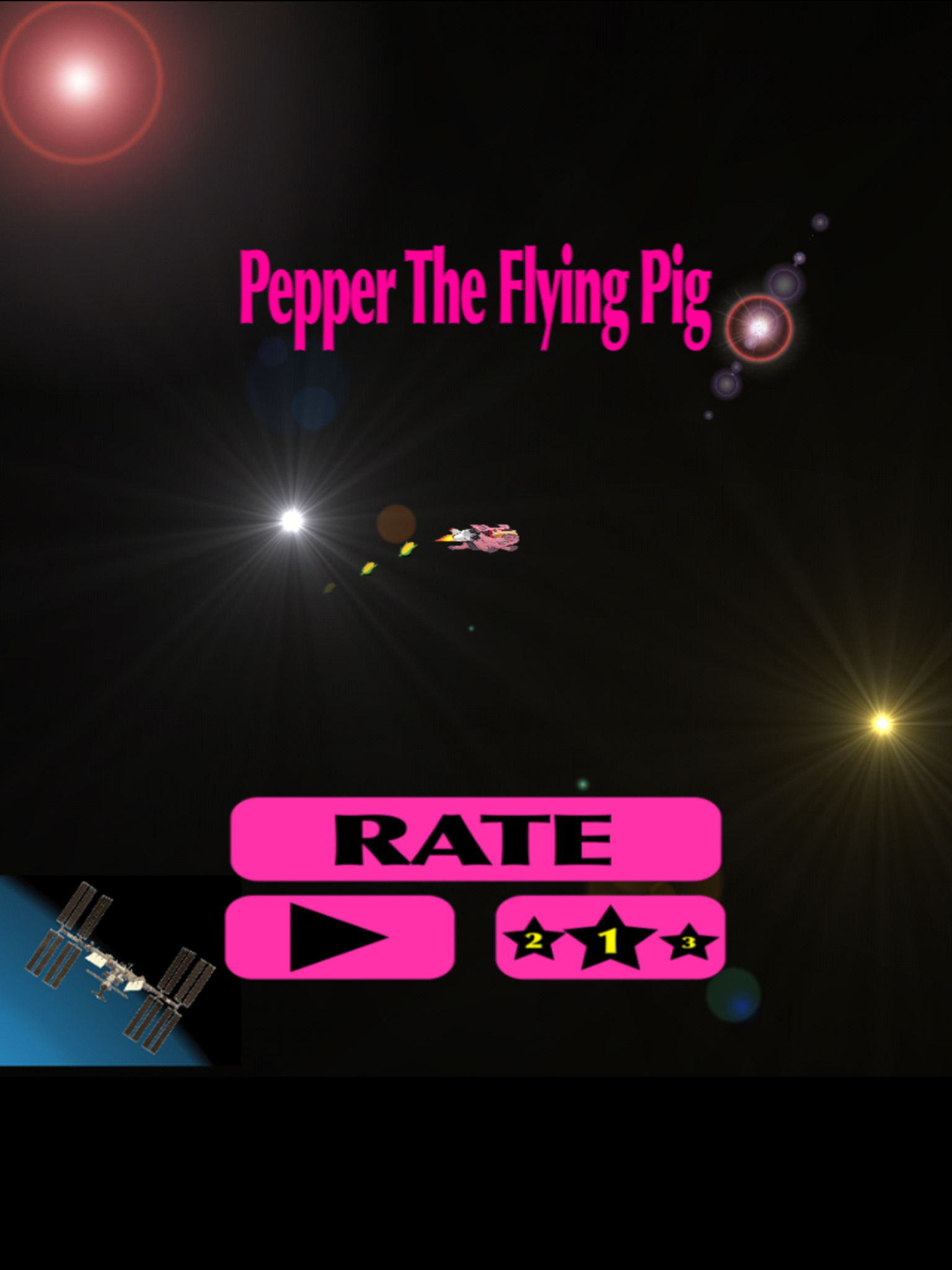 Pepper The Flying Pig