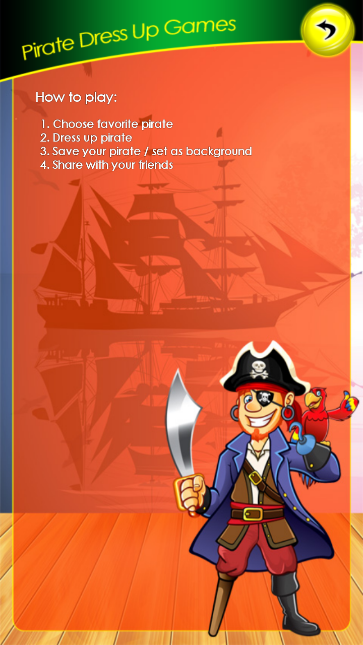 Pirate Dress Up Games