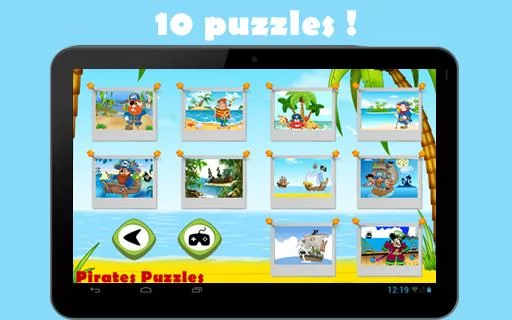 Pirates Puzzles for toddlers