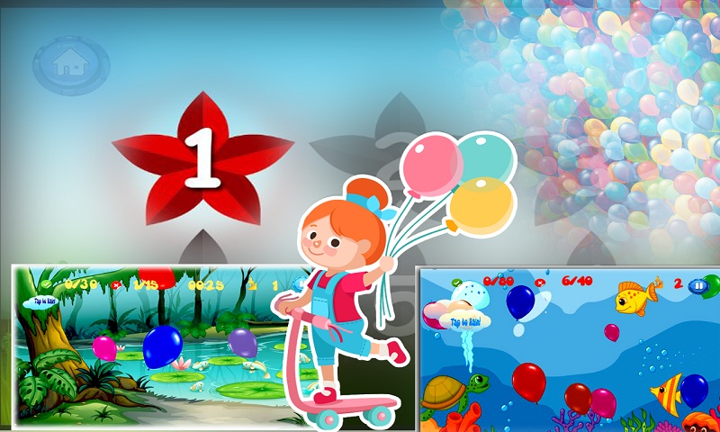 Pop Colorful Balloon:Boom dash